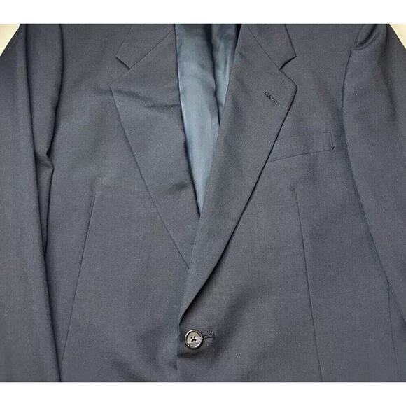 Tom James-Navy Blue Blazer-45R - Picture 9 of 10